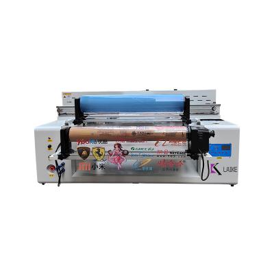 China Garment Shops New Design 9060 model  UV DTF Printer 3D Metal label sticker roll A B film printing sticker machine for sale