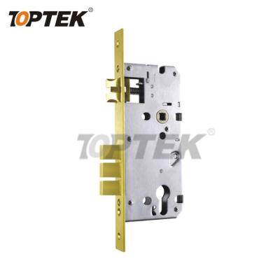 China European Wide Profile Interior Wooden Door Mute Application Lock Brass Body for sale