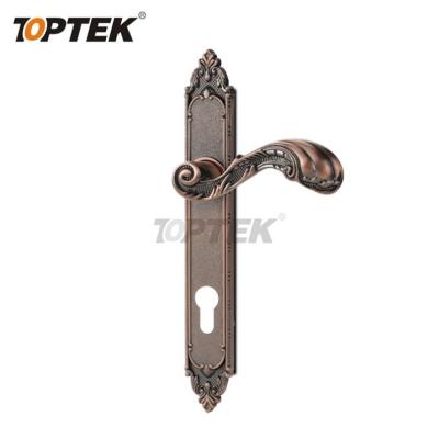 China Luxury High Quality Zinc Alloy Door Handle Courtyard Window Retro Door Handle for sale