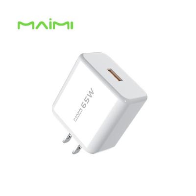 China Mobile Phone Charger Maimi C76 Support 65W Protocol USB Wall Charger Quick Fast Charging Adapter For HUAWEI OPPO MI for sale