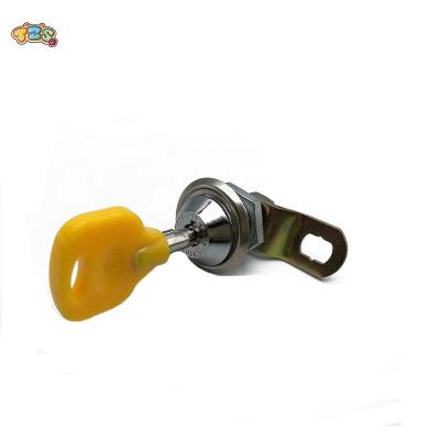 China Metal+acrylic+plastic Arcade Game Machine Accessories Door Lock TZS Lock Machine Doll Parts Long And Short Lock Customized for sale