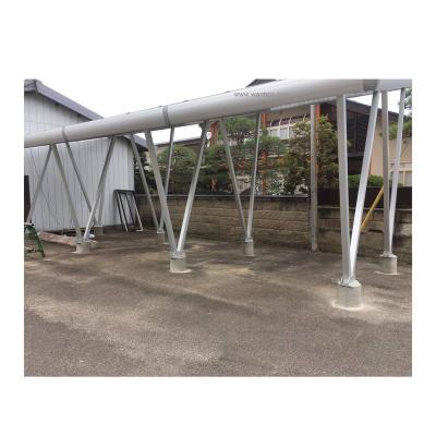 China Quick and Cost Effective Installation Waterproof Commercial Solar Powered Parking Lot Mounting Systems Parking Lot Solar Racking for sale