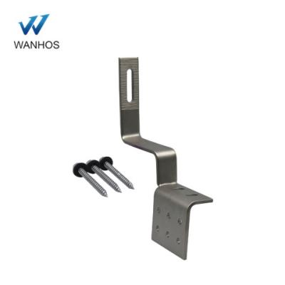 China Commercial Solar Roof Hanging Hook For Shingle Tile Roof Rack for sale