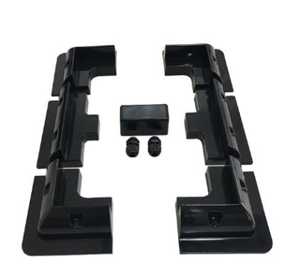 China Aluminum Solar Kit Corner ABS Solar Mount Bracket For Plastic Solar Connector for sale