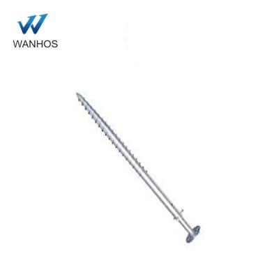 China Wanhos Solar 2019 Good Quality Ground Aluminum Solar Screw For Ground Solar System for sale