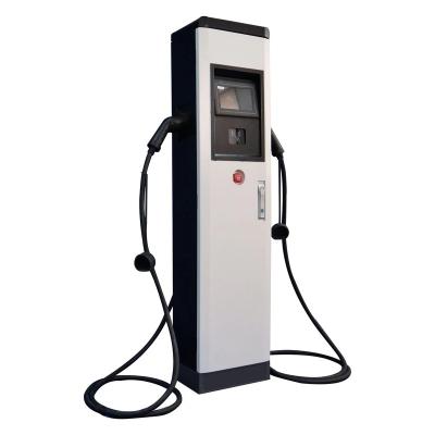 China Hot Sale EVSE 60kW Electric Vehicle Electric Vehicle Charger CCS Chademo Electric Vehicle Hot Offer EV Public Fast Charging Station for sale