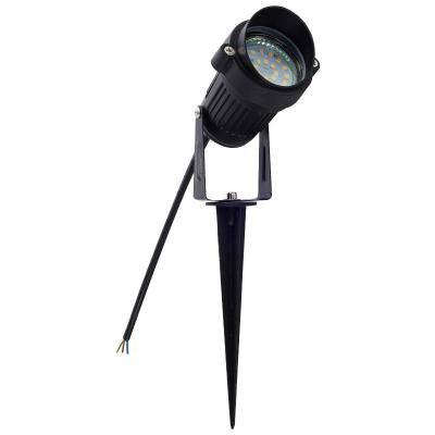 China LANDSCAPE China Factory Ip67 Aluminum Adjustable Outdoor Led Garden 5W Spike Light for sale