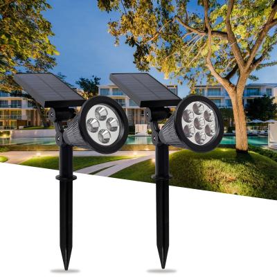 China Solar Powered Outdoor Waterproof Garden Lamp Landscape Yard Lawn Lamp 4w 7w 3000k RGB Plug-in LED Lighting for sale