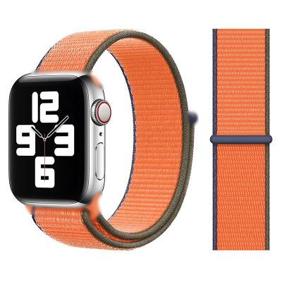 China Fashion 2020 New For Apple 40 44mm Buckle Nylon Strap For Apple Watch 23456 Sports Strap For Iwatch Band for sale