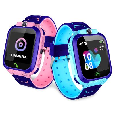 China Heart Rate Monitor Child GPS Newest Q12 GPS Smart Watch 2020 Kids SOS Model For IOS Android Smartphone Deep Waterproof IP67 for sale