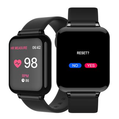 China Heart Rate Monitor Smart Bracelet B57 NRF52832 Chip Waterproof IP67 Smartwatch with 1.3 inch Touch Screen Smart Band B57 for sale