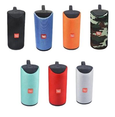 China TG117 BT Outdoor Mini Speaker Column Speaker Waterproof Portable Wireless Box with TF Card FM Radio for sale