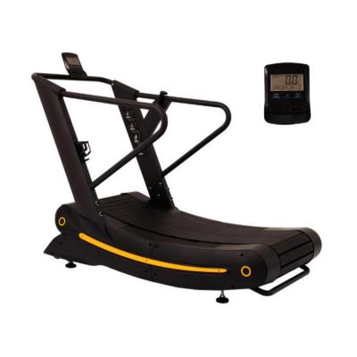 China Commercial Hot Sale High Quality Durable Manual Air Runner Cardio Air Runner Fitness Curved Treadmill for sale