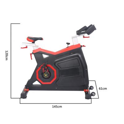 China Commercial Fitness Equipment Commercial Gym Use Spinning Bike Cardio Spining Indoor Magnetic Cycling Bike for sale