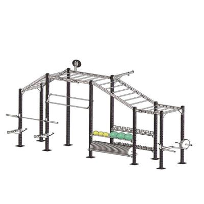 China Factory Waterproof Multi Gym Equipment Free Standing Rig Cross Fitness Rigs for sale