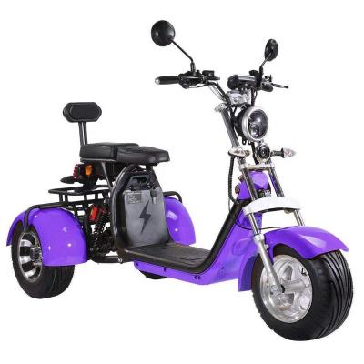 China US/EU warehouse motorcycle cleaver three wheel electric scooter tricycle scooter unisex electric tricycle tricycle for sale