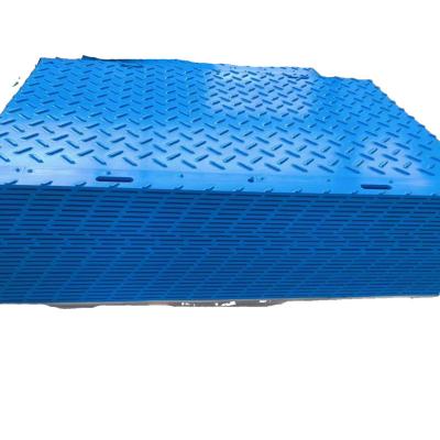 China Plastic Temporary Constrution HDPE Road Access Plate Ground Protection Mats for sale