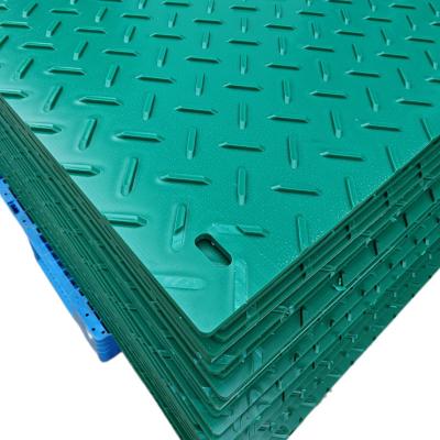 China Waterproof Protective Mats 3*6 Road Mat Heavy Machinery Temporary Road Ground Access Plate for sale