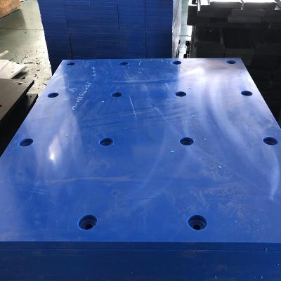 China Industry Anti-chemical Dock Bumper UHMW-PE Marine Fender Face Pad Front Panel for sale