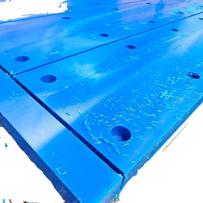 China marine dock uhmwpe PE100 0 bumper sheet fender facing pads dock bumper for sale