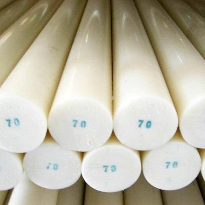 China Construction UHMW Rod / Food Grade PE Plastics Plastic UHMWPE Rod / HDPE Rod , Yellow & Yellow HDPE Rod for sale