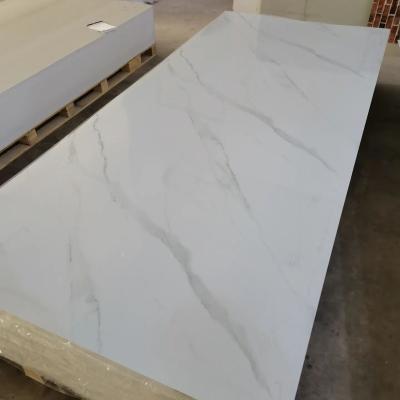 China Furniture PVC 1220*2440 Acrylic/Onyx Sheet Low Price High Quality UV Marble Factory Directly for sale