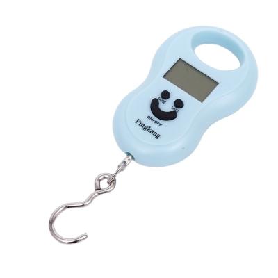 China Factory direct sale 50KG small weight portable portable kitchen scale hanging luggage hook measuring scale for sale