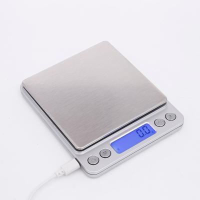 China WITH LID 3KG/0.1G Mini Digital Jewelry Scale Electronic Balance Food Kitchen Scale Pocket Scale for sale