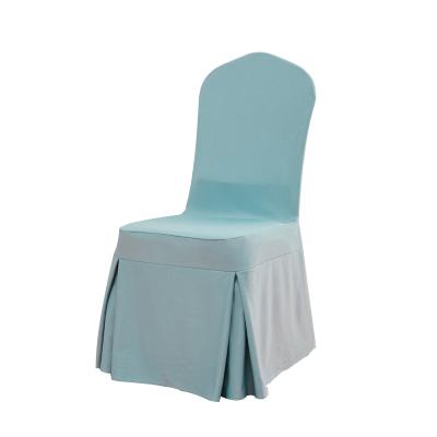 China New design simple wedding banquet cover device for dining chair cover chair cover for sale