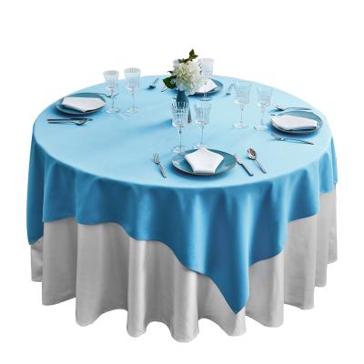 China Wholesale CLASSIC banquet restaurant dining table cloth hotel tablecloth solid color wedding damask large round tablecloth for sale