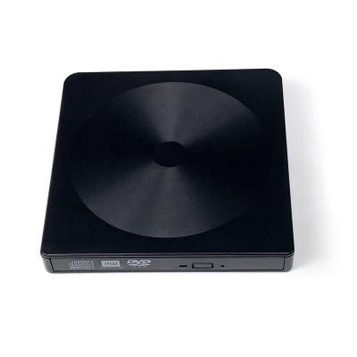 China External portable slim external dvd drive writer usb 3.0 & Type-C cd rw burner laptop for desktop for Laptop for sale