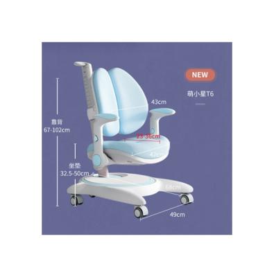 China Contemporary Study Child Plastic Kids Ergonomic With Reliable Quality Adjustable Armrest Children's Chair T6 for sale