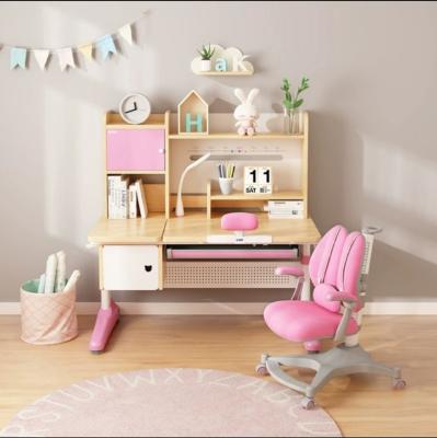 China NEW Modern Desks For Children Kids Desk Chair Ergonomic Smart Drafting Table For Kids Study Wooden Table for sale