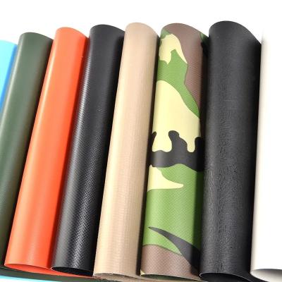 China pvc Coated Polyester Fabric Fire Retardant  for military tarpaulin anti-uv high sthengh for sale