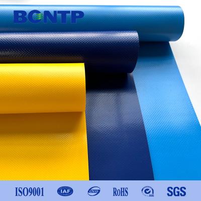 China 1000D PVC Plane Stoff Material wasserdicht Lkw-Platte 100m zu verkaufen