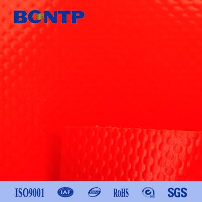 China Fireproof PVC Coated Woven Fabric Polyester 0.6MM For Inflatable Products for sale