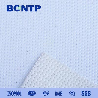 China PVC-netbanner Materiaal Wit polyester Digitaal druknet Stof Te koop