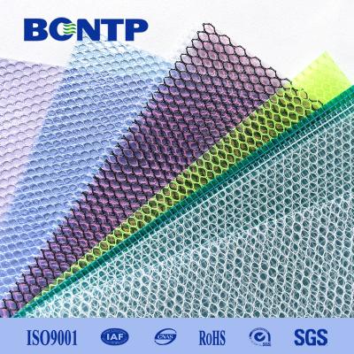 Cina PVC trasparente Mesh Tarpaulin della chiara tela cerata del PVC dello strato del tessuto del vinile in vendita