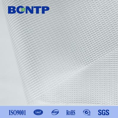 China Transparante Mesh Fabric Laminated Polyester Mesh Transparante het Geteerde zeildoekbladen van pvc Te koop