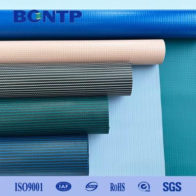 China Outdoor Pool Cover With Safety Cover Solid PVC Material Roll for sale