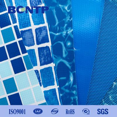 China Revestimiento de piscina Revestimiento de PVC antideslizante reforzado para piscina en venta