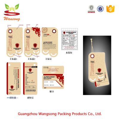 China Sustainable Design Luxury Shoes Competitive Price Plastic Hang Tag for sale