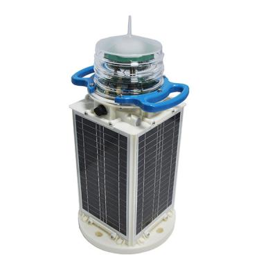 Chine Marqueur de bouée solaire de navigation marine 5NM IP68 avec alimentation solaire et GPS à vendre