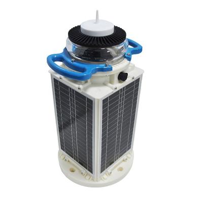 China Corrosion Proof Solar Powered Navigation Lights Fixed Installed with GPS Synchronization for sale