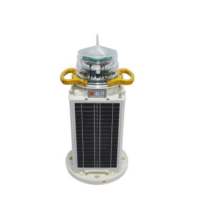 China 5NM IP68 Marine Lantern For Boy Marker met zonne-energie en GPS synchronisatie Te koop