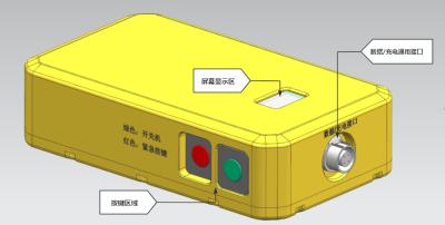 China Portable Personal Positioning Terminal With Beidou Positioning And GPRS Communication for sale