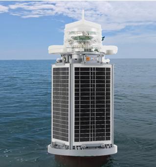 China Lanterna solar flotante autónoma de 3-5NM Lanterna marina con estándares IALA en venta