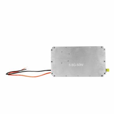 China Anti Drone RF Amplifier Anti VSWR Power Module 5.8GHz 50W UAV RF High Power Amplifier For Anti Drone System for sale