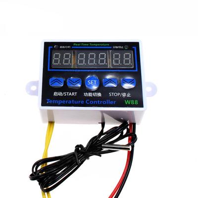 China W88 12V/220V 10A Digital LED Temperature Controller Thermostat Control Switch Senso W1411 W88 for sale