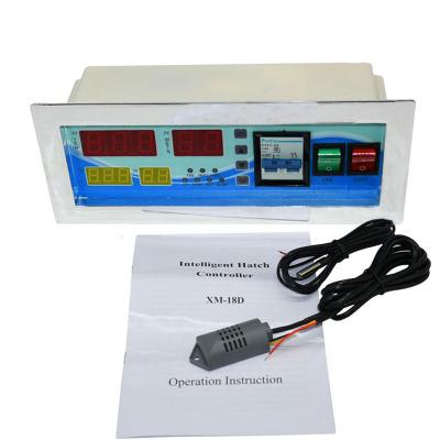 China Full Automatic Farms XM-18D Egg Incubator Controller With Thermostat Hygrostat Sensor Control for sale